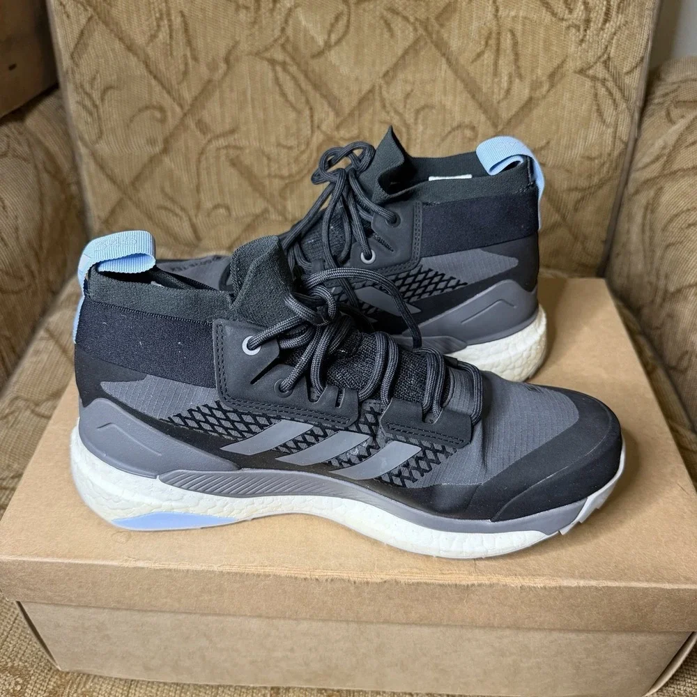 adidas Terrex Free Hiker GORE-TEX G28464 Black Women's Size 8 Hiking Shoes